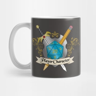 Player Character Crest Mug